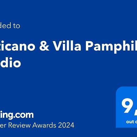Vaticano & Villa Pamphilj Studio Rom Exteriör bild